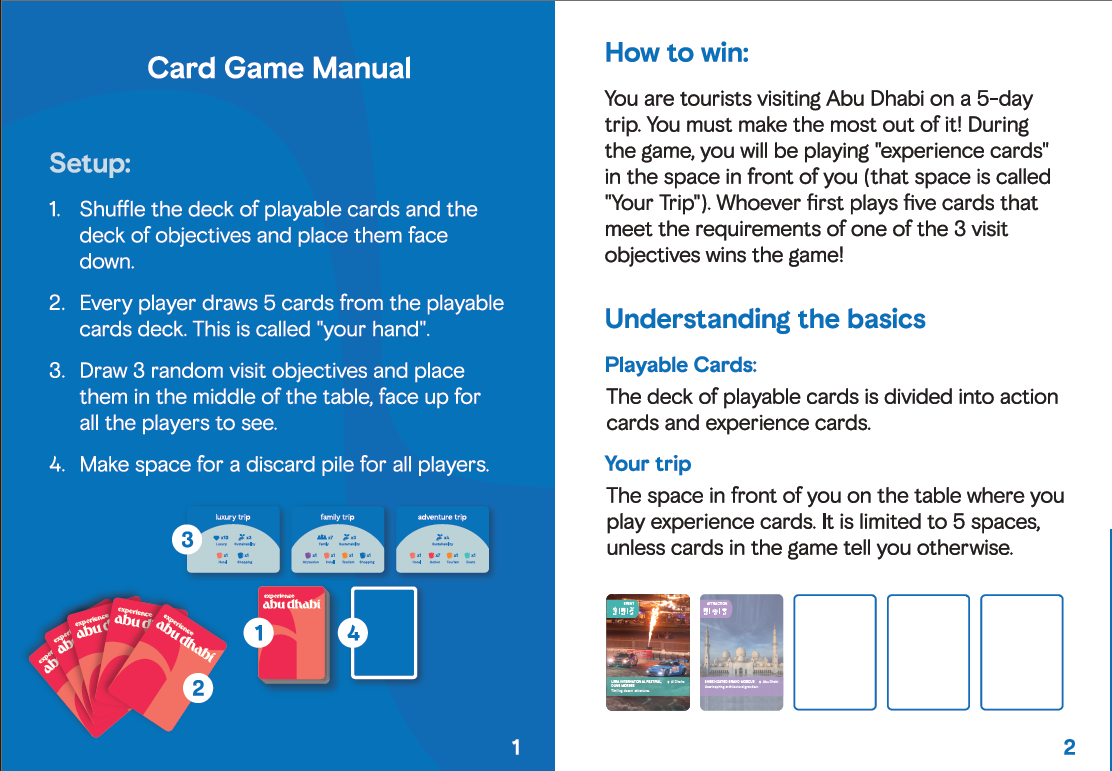 Experience Abu Dhabi (The Card Game)