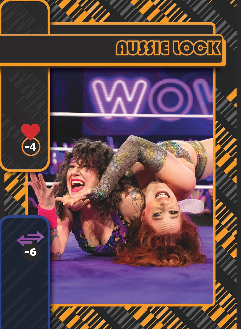 WOW Women of Wrestling - Card Game