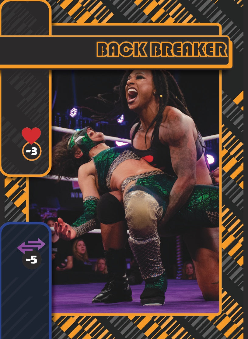 WOW Women of Wrestling - Card Game
