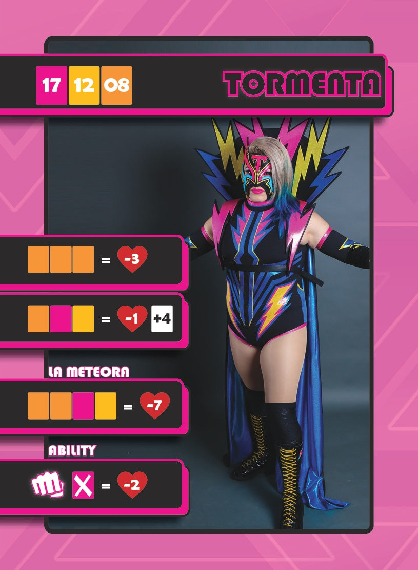 WOW Women of Wrestling - Card Game