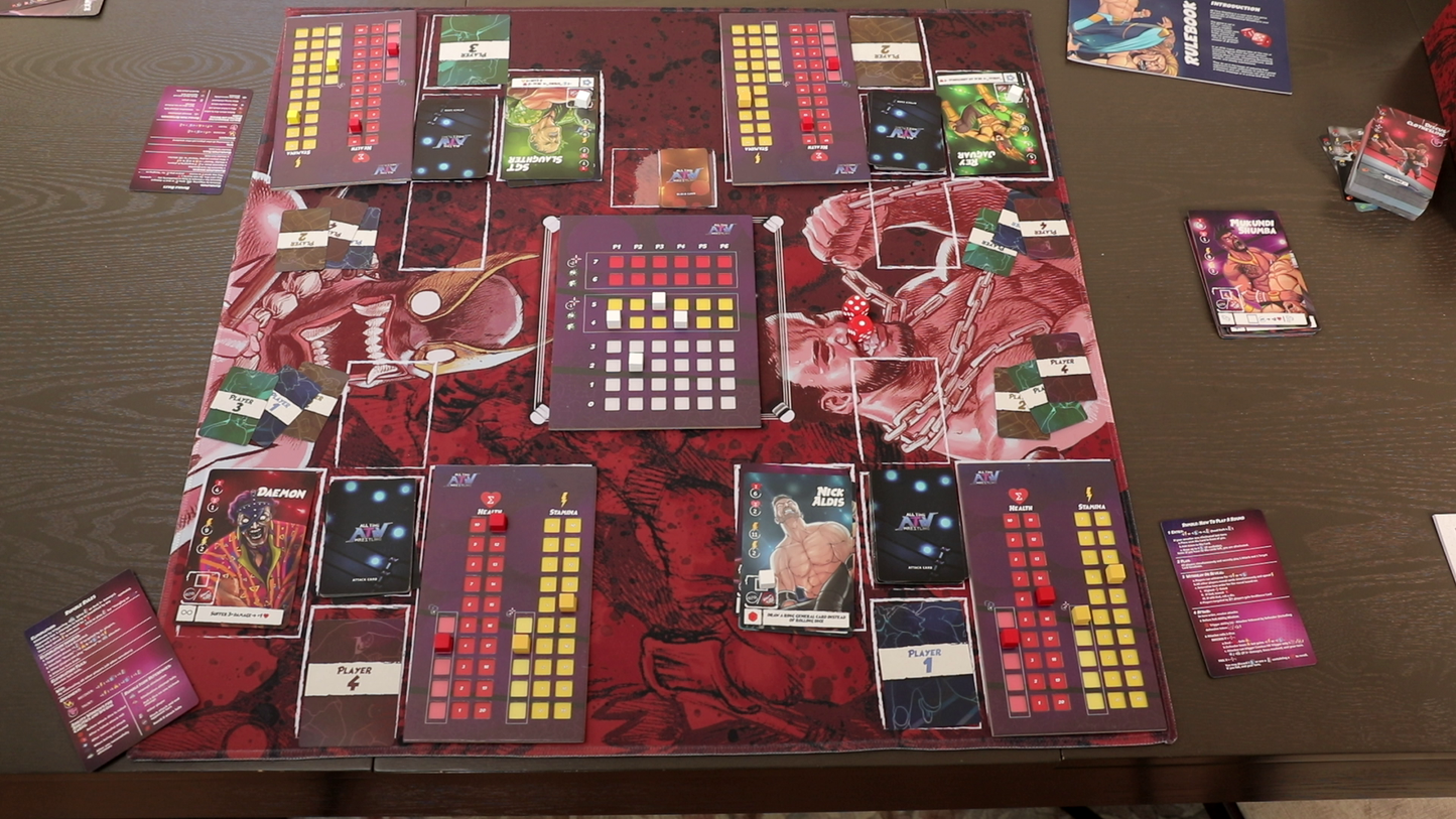 *PRE-ORDER* ATW Rumble Player Mat (Double-Sided)