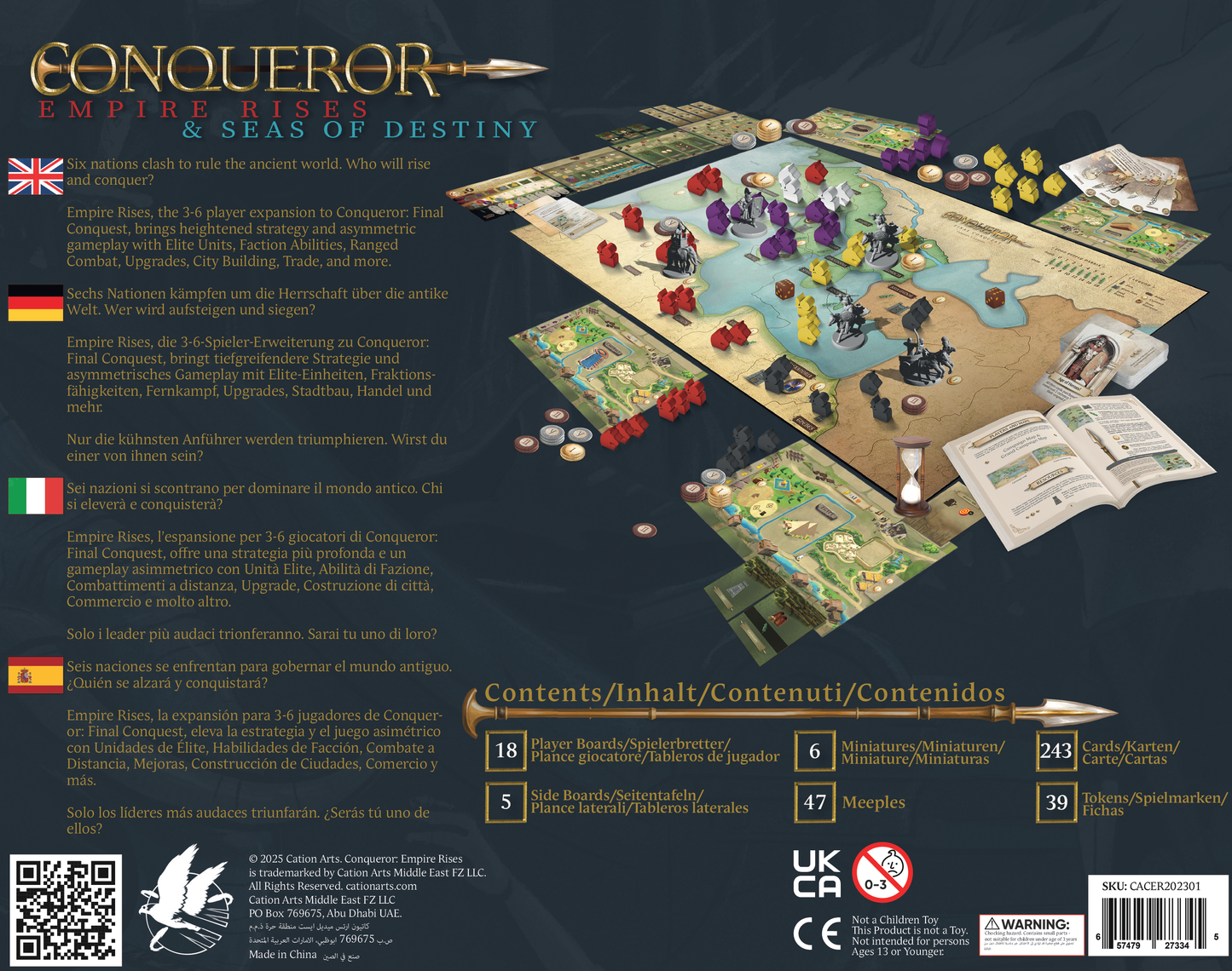 Conqueror: Empire Rises & Seas of Destiny