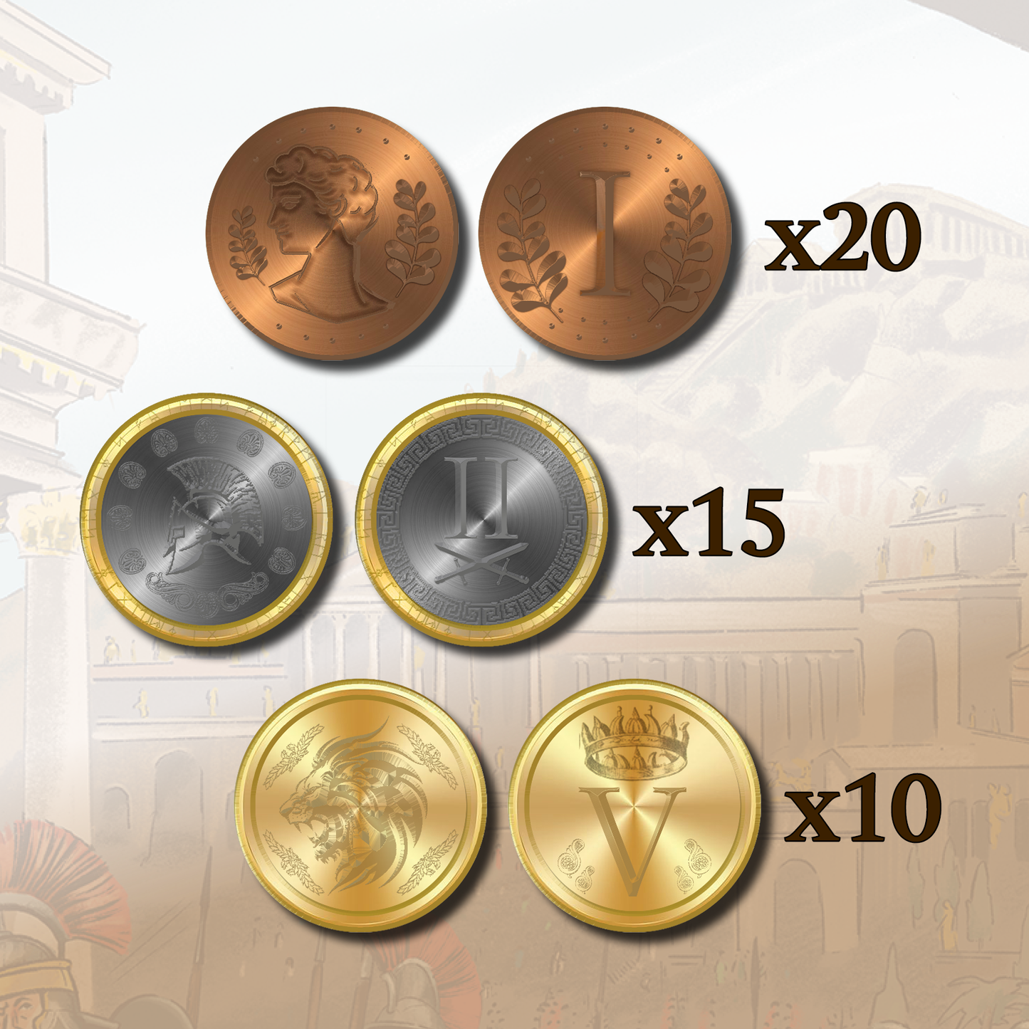 Conqueror: Metal Coins